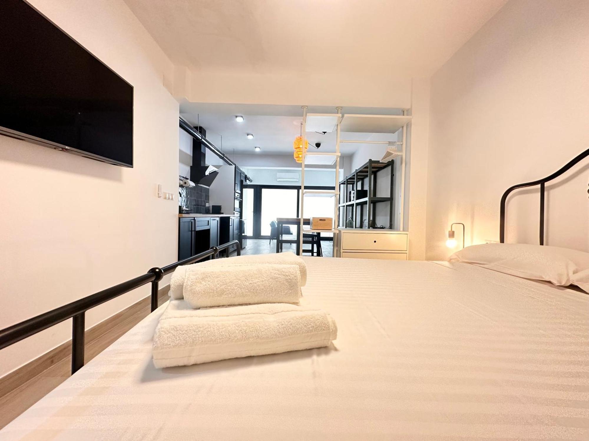 Alberola Industrial Style Apartment Valencia Luaran gambar